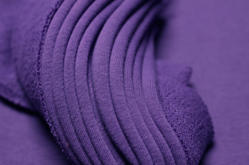 Футер 3-х нитка петля фиолетовый (диагональ) артикул 01-0966 фото 3