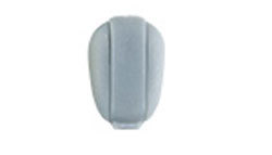 Концевик для шнурка пластиковый серый артикул 02-0096