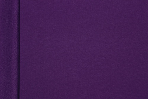Футер с лайкрой 2-х нитка петля (93% хб) фиолетовый артикул 01-1907 фото 4