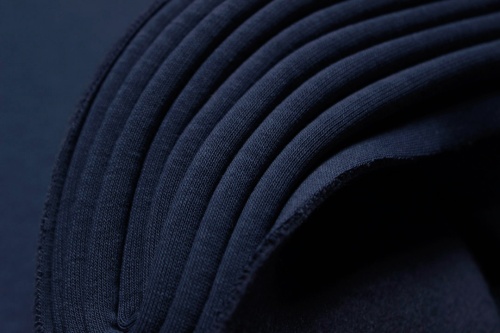 Футер 3-х нитка с начесом деним опт фото 2