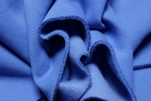 Футер 3-х нитка с начесом голубой опт фото 2