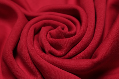 Футер 3-х нитка с начесом красный опт