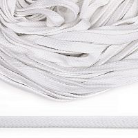 Шнурок Белый хлопковый 20 мм (на метраж)