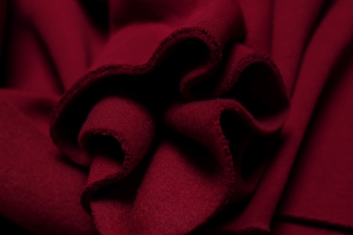 Футер 3-х нитка с начесом бордовый опт фото 2