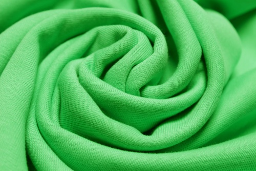 Футер 3-х нитка с начесом весенняя зелень опт