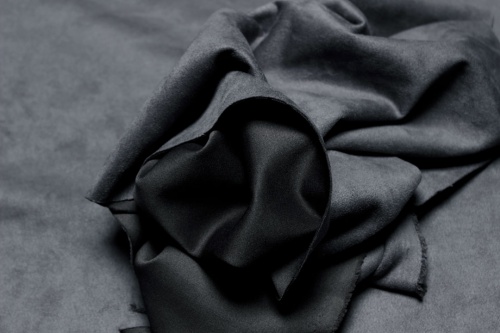 Замша скуба темно-серый артикул 01-1662 фото 3