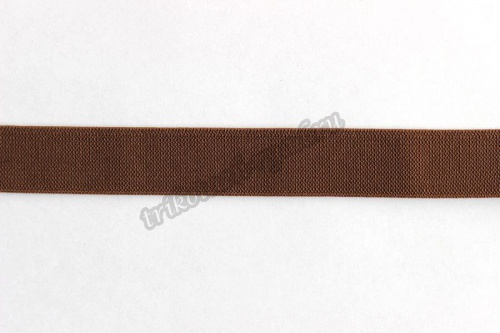 Резинка 20 мм коричневая артикул 02-0324