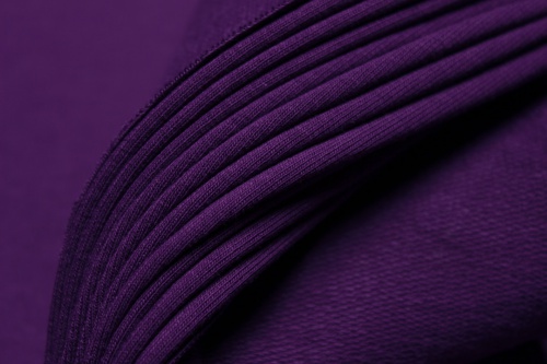 Футер с лайкрой 2-х нитка петля (93% хб) фиолетовый артикул 01-1907 фото 2