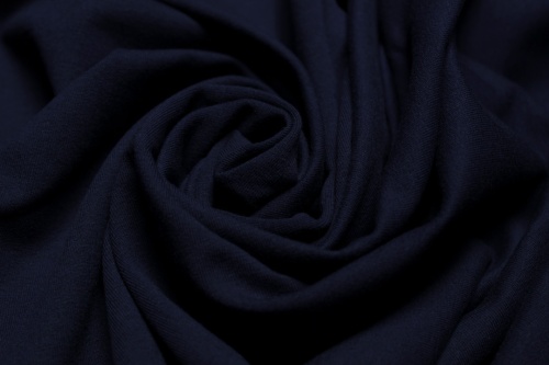 Футер 2-х нитка петля темный индиго опт