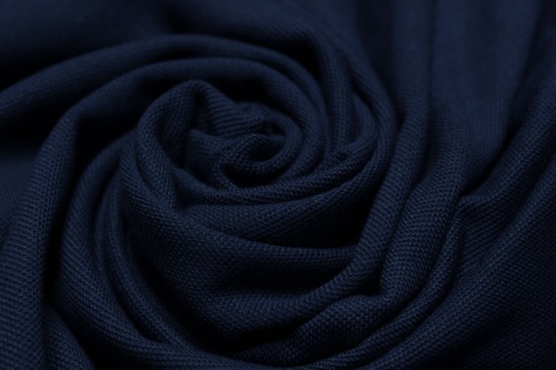 Пике темный индиго опт