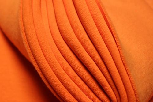 Футер 3-х нитка начес оранжевый артикул 01-1101 фото 3