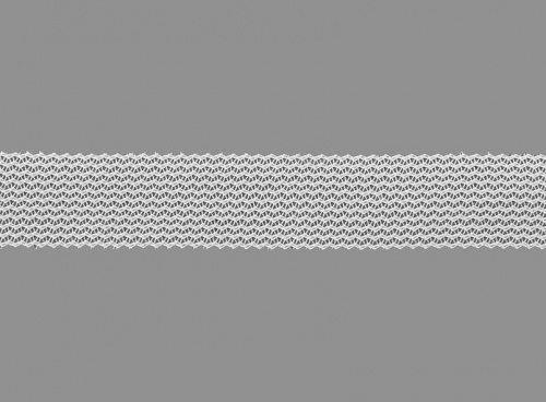 Лента трикотажная 10 мм белый артикул 02-0521