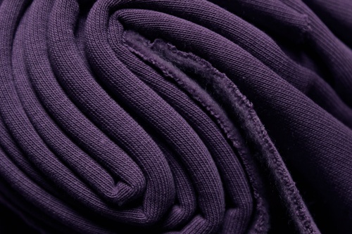 Футер 3-х нитка начес пыльный фиолетовый фото 2
