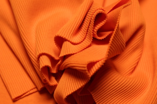Кашкорсе (плотный) оранжевый артикул 01-1102