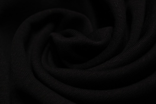 Футер 3-х нитка с начесом черный опт