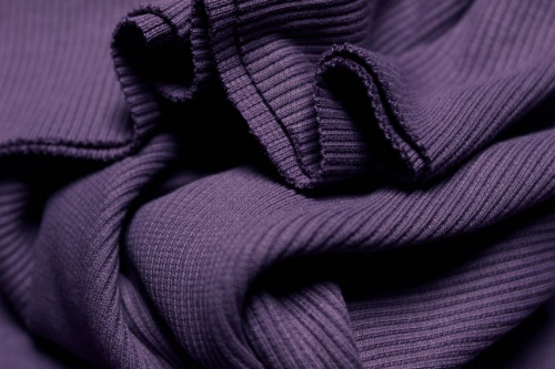 Футер 3-х нитка начес пыльный фиолетовый фото 6