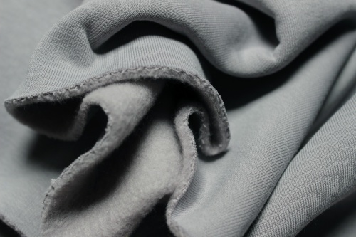 Футер 3-х нитка с начесом серый цементный опт фото 2