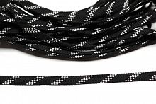 Шнурок Черно-белый хлопковый 12 мм (на метраж)