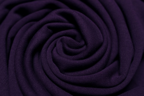 43 см Футер 3-х нитка петля темно-фиолетовый мерный отрез