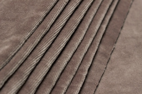 Велюр кофе с молоком артикул 01-1015 фото 2