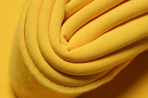 Футер 3-х нитка начес желтый фото 3