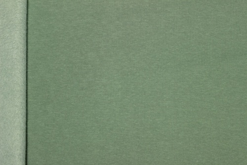 Футер 3-х нитка начес пыльный оливковый артикул 01-1751 фото 7