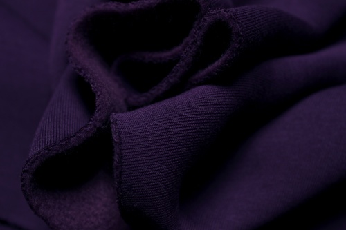 Футер 3-х нитка начес темно-фиолетовый артикул 01-0679 фото 2