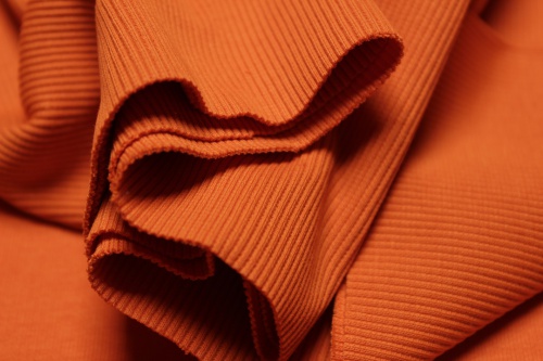 Футер 3-х нитка петля оранжевый фото 6