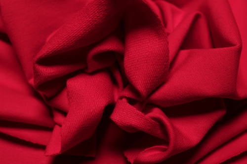 Футер 2-х нитка петля красный опт фото 2