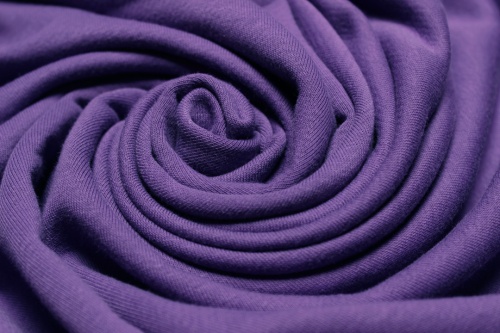 49 см Футер 3-х нитка петля фиолетовый мерный отрез